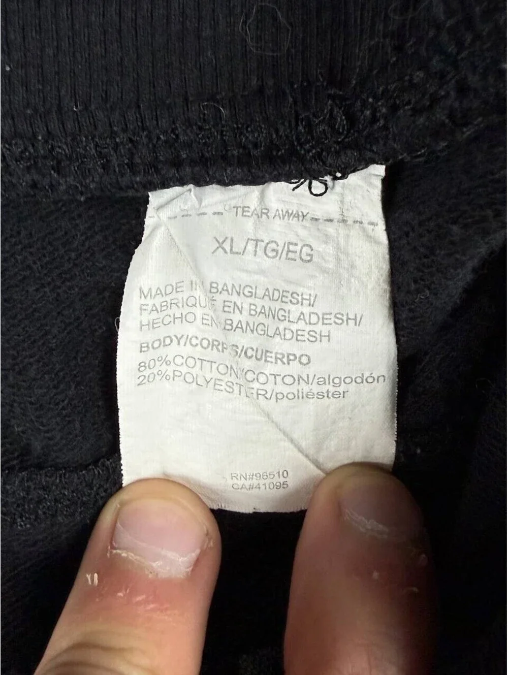 Under Armour Joggers Mens XL Black Sweatpants Loose Missing Logo